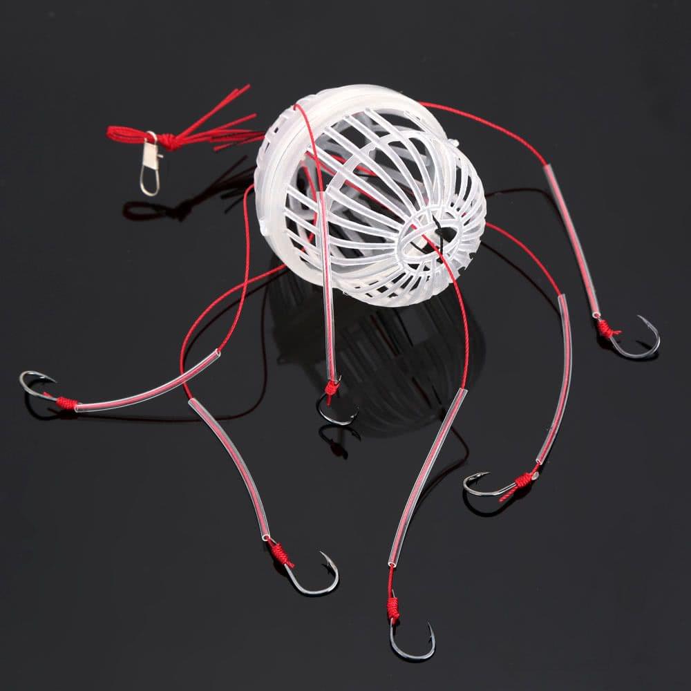 Sea Monster with 6 Strong Fishing Hooks Fishing Tackle