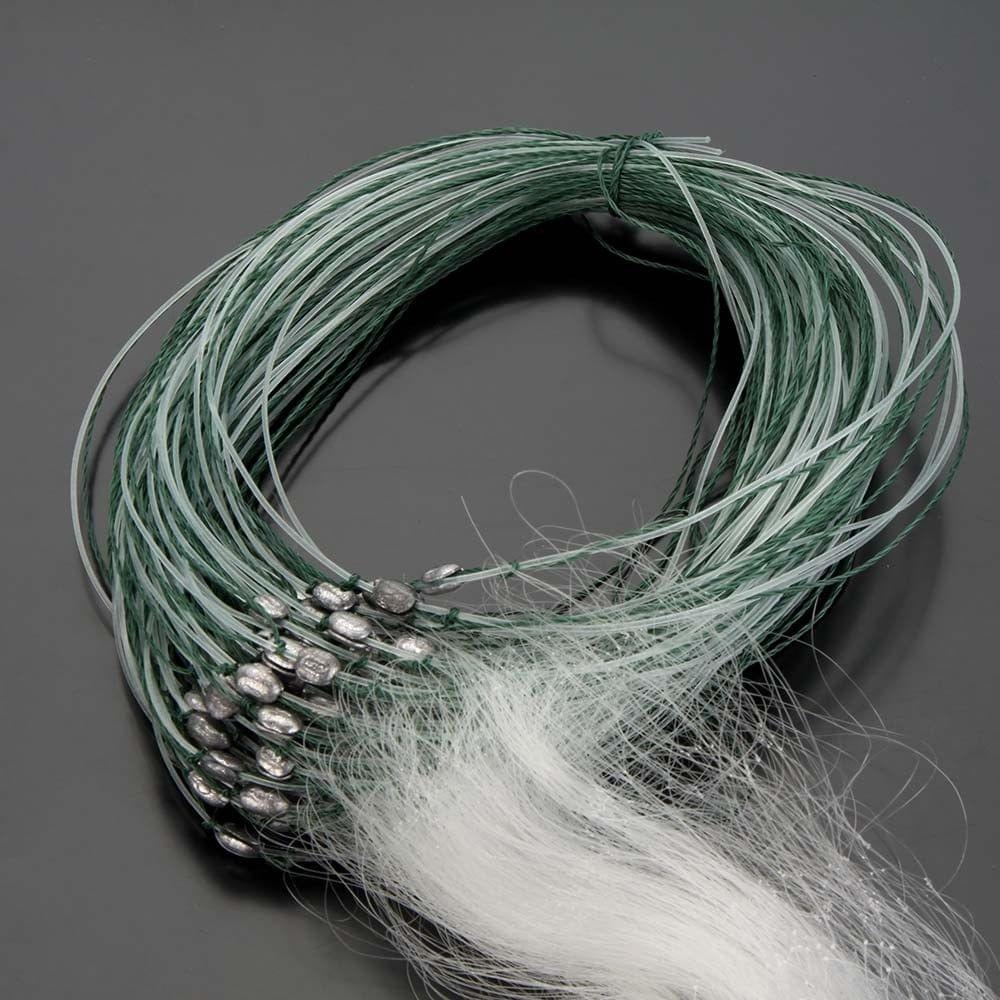 Lixada 25m 3 Layers Monofilament Fishing Fish Gill Net with Float
