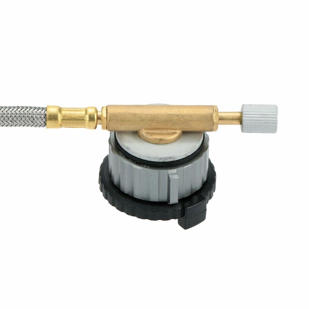 Outdoor Camping Stove Conversion Head Convert Adapter Nozzle Gas Bottle Screw for Long Butane Gas Cartridge