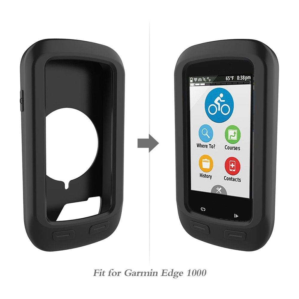 Silicone Protective Case For Garmin Edge 1000 Replacement Soft Silicone Bike Computer Accessory