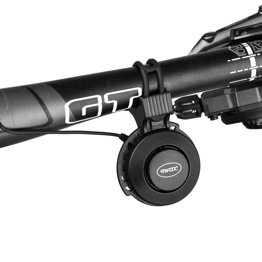 T002S Rechargeable Cycling Handlebar Electric Bike Ring Adjustable Volume Mini Alarm Bell Electronic Bicycle Horn