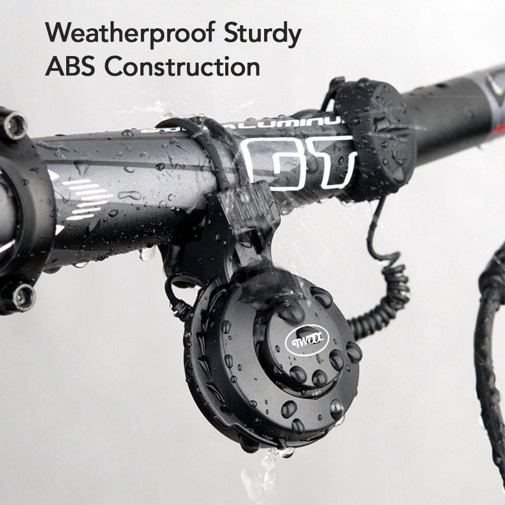 T002S Rechargeable Cycling Handlebar Electric Bike Ring Adjustable Volume Mini Alarm Bell Electronic Bicycle Horn