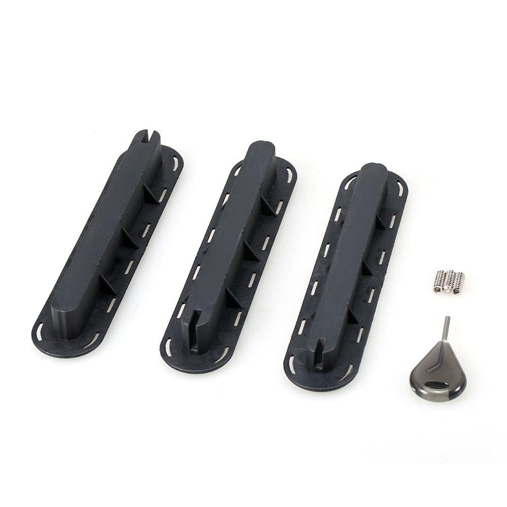 3 Pack Future Tri Fins Box Plugs Fin Base SUP Screw Surf Fins Plugs Set Extra Fin Key Fin Screws