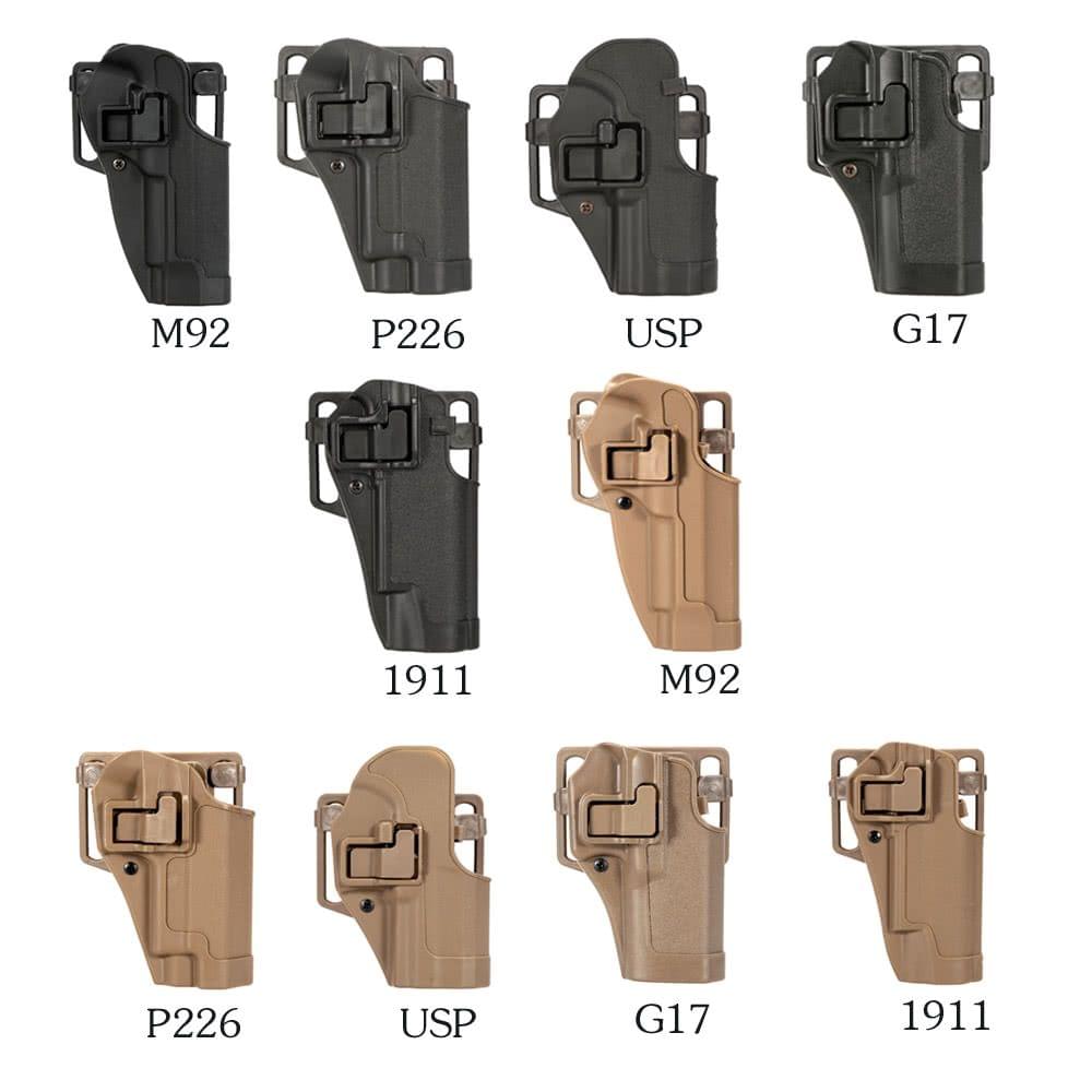Right-handed Plastic Concealment Combat Holster Hunting Shooting Holster