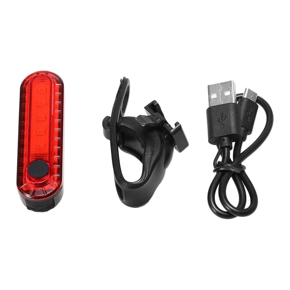 Bike Tail Light Waterproof 50 Lumens Rechargeable LED Bicycle Light