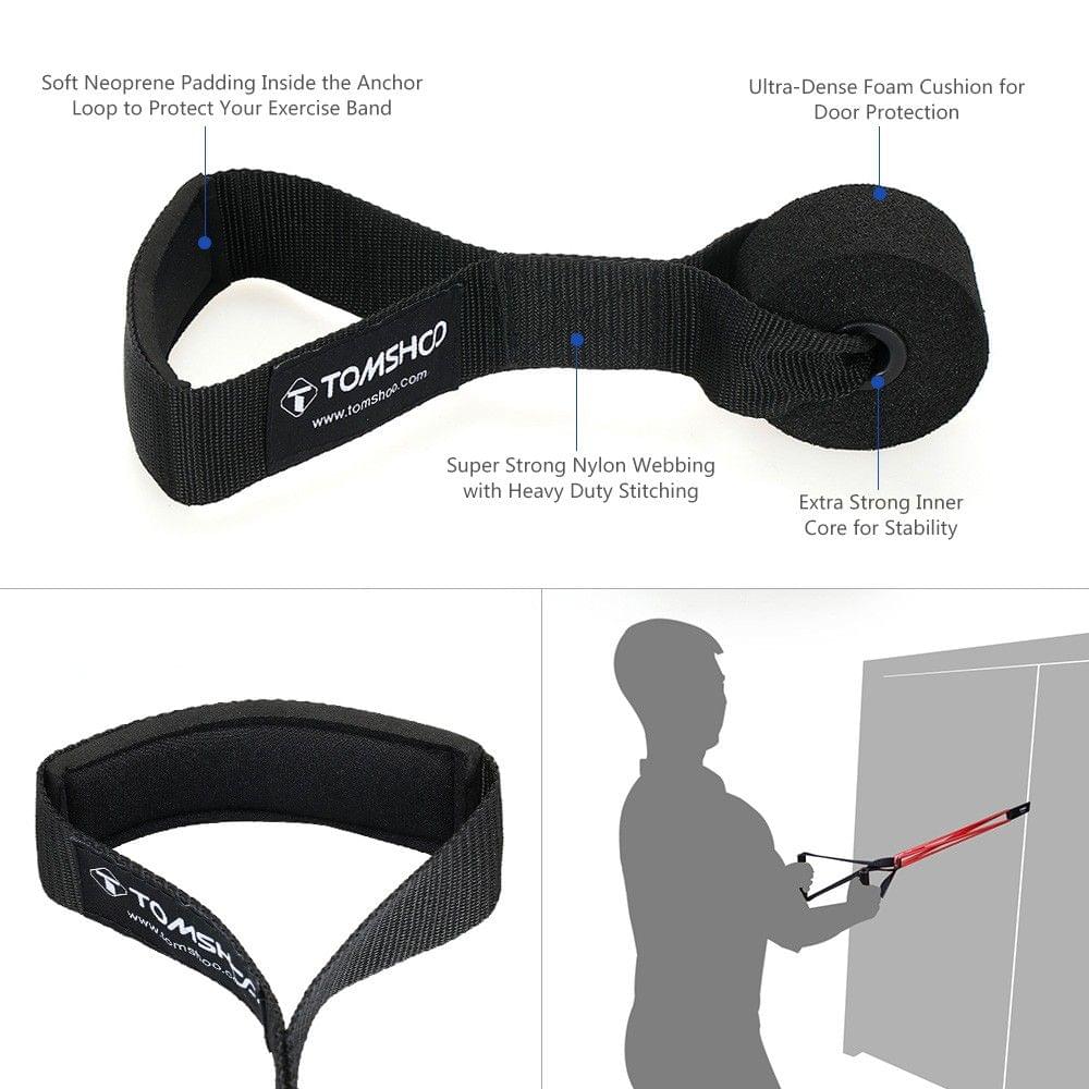 Uniqkart 5 Packs Pull Up Assist Bands Set