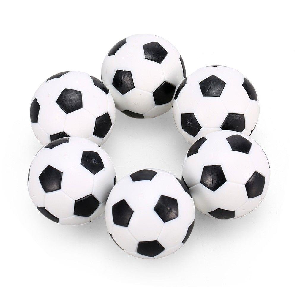 10Pcs Indoor Table Soccer Balls Replacement 32mm Mini Footballs Foosball Table Football For Kids / Adults