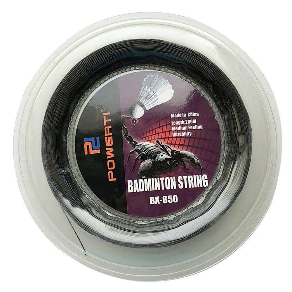 600FT 0.72mm Badminton Racket String Badminton Training Racket String Resilient  Replacement Badminton String