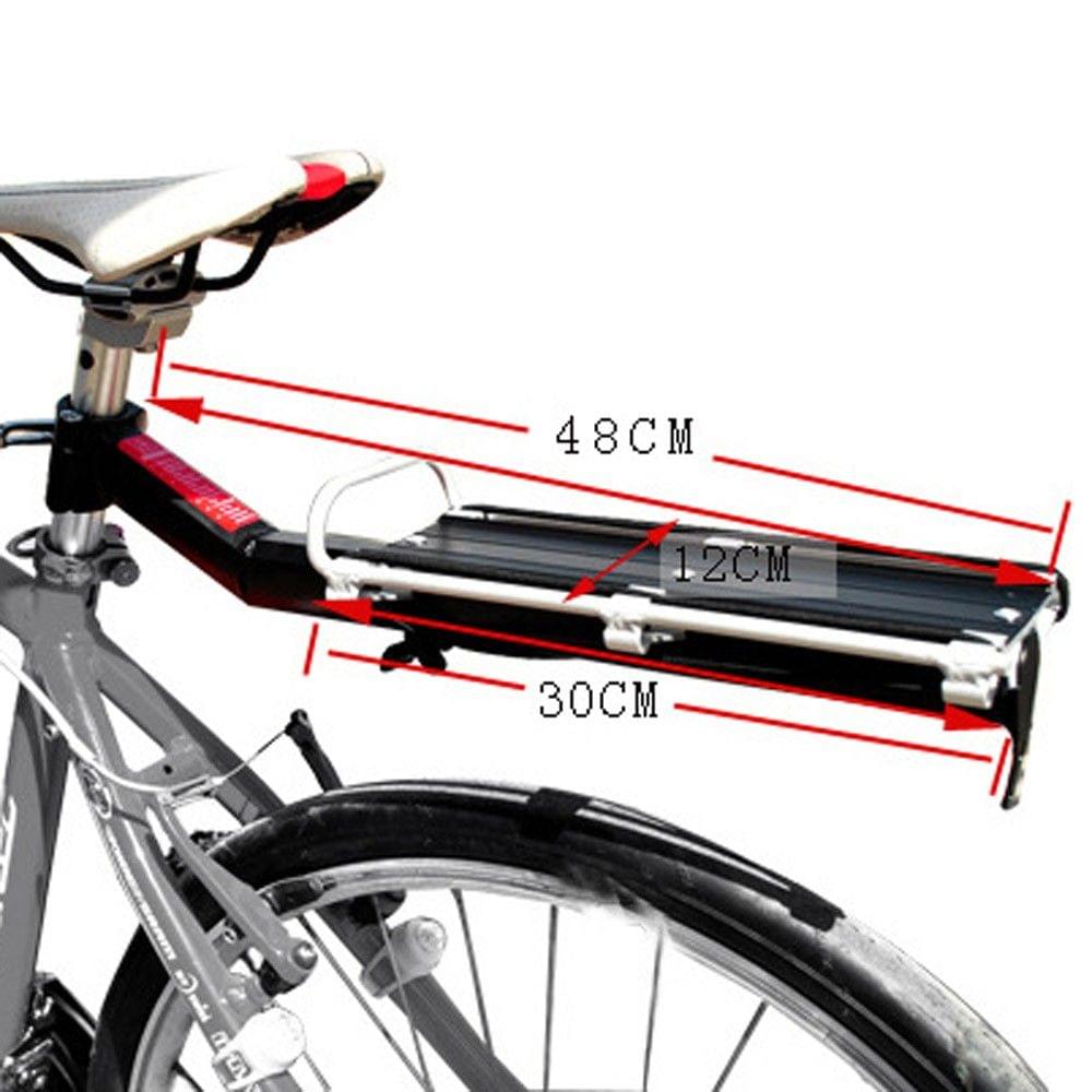 MTB Bike Bicycle Carrier Rack Seat Post Rear Shelf Aluminum Alloy Quick Removal and Installation