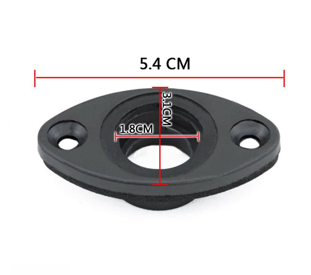 2pcs Universal Thread Drain Plug Bung for Kayak Canoe Boat with 4 Screws