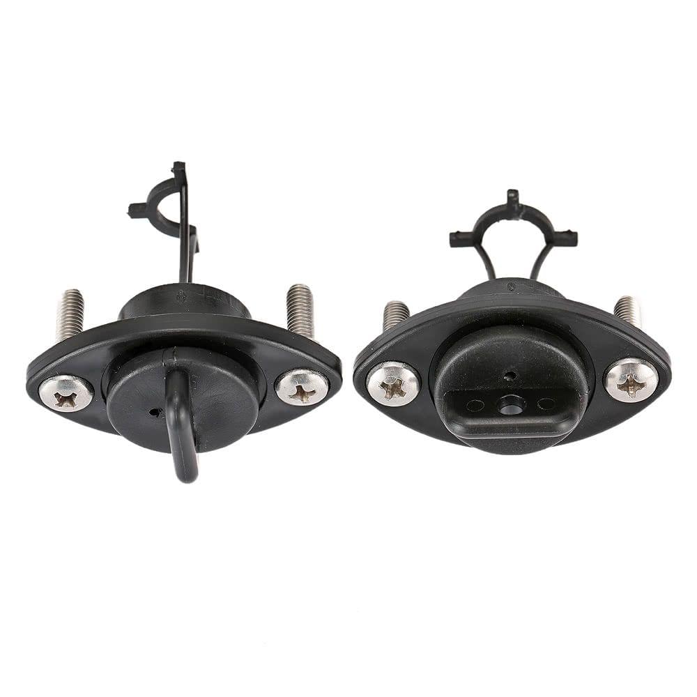 2pcs Universal Thread Drain Plug Bung for Kayak Canoe Boat with 4 Screws