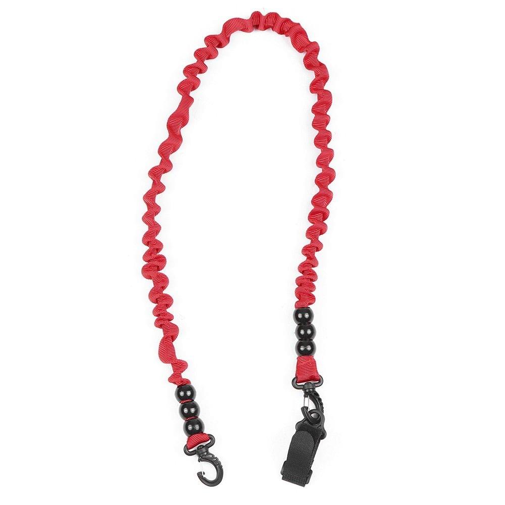Elastic Paddle Leash Kayak Canoe Safety Fishing Rod Rowing Boats Lanyard Cord Tie Rope with Beads