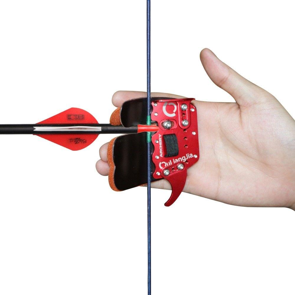 Archery Finger Guard Protection Pad Finger Tab For Finger Protector Archery Accessories