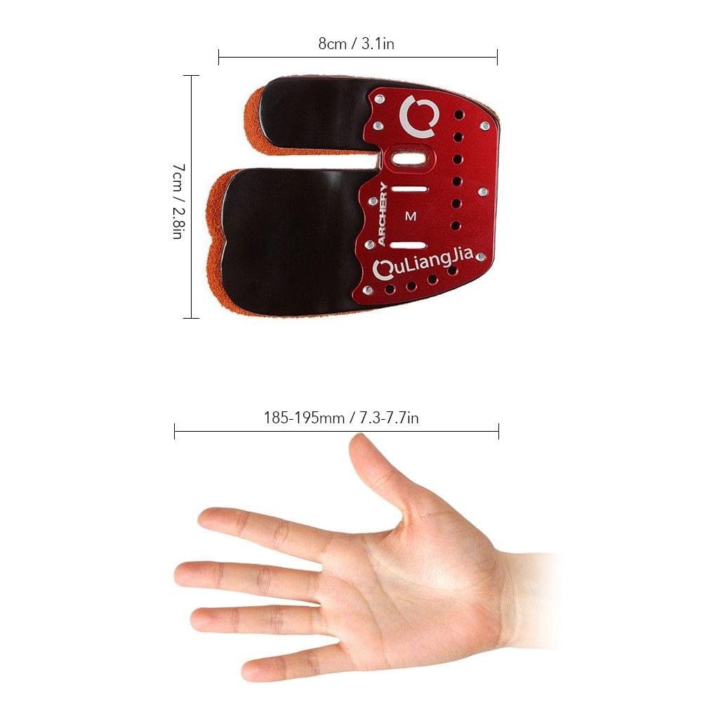 Archery Finger Guard Protection Pad Finger Tab For Finger Protector Archery Accessories