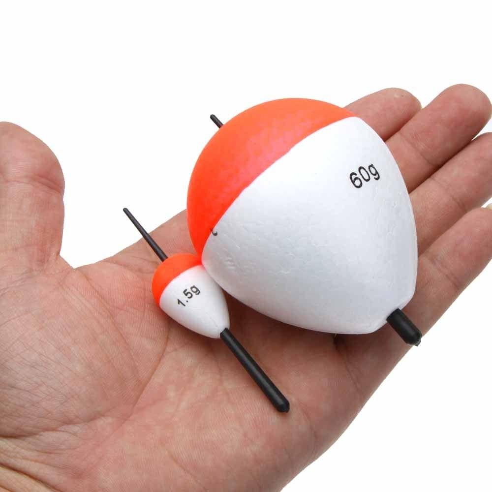 14Pcs Fishing Floats Fishing Accessory with Sticks