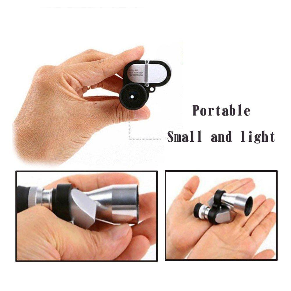 Portable Convenient Single Barrel High-power High-definition Low-light Night Vision Pocket Telescope