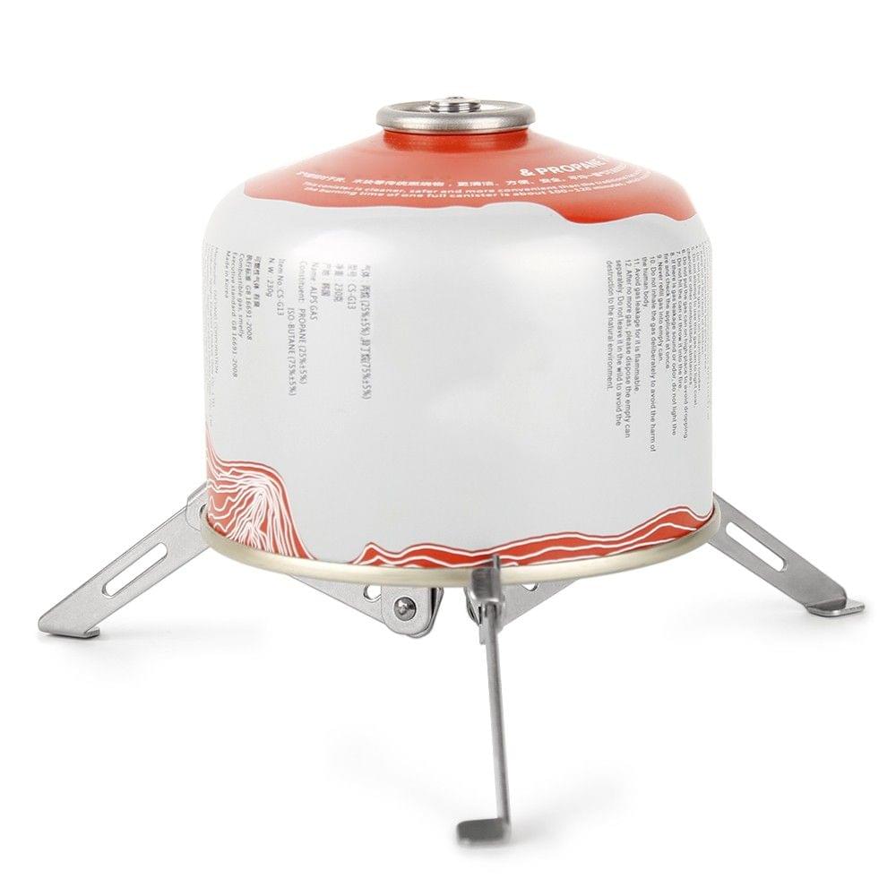 Outdoor Gas Tank Stand Foldable Cartridge Canister Tripod Camping Hiking Cooking Tank Stove Stabilizer