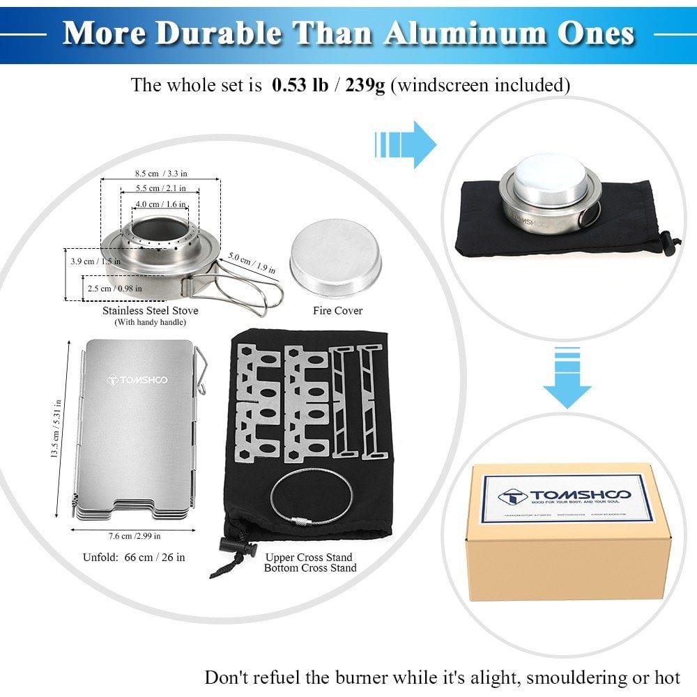 Portable Alcohol Burner Stove
