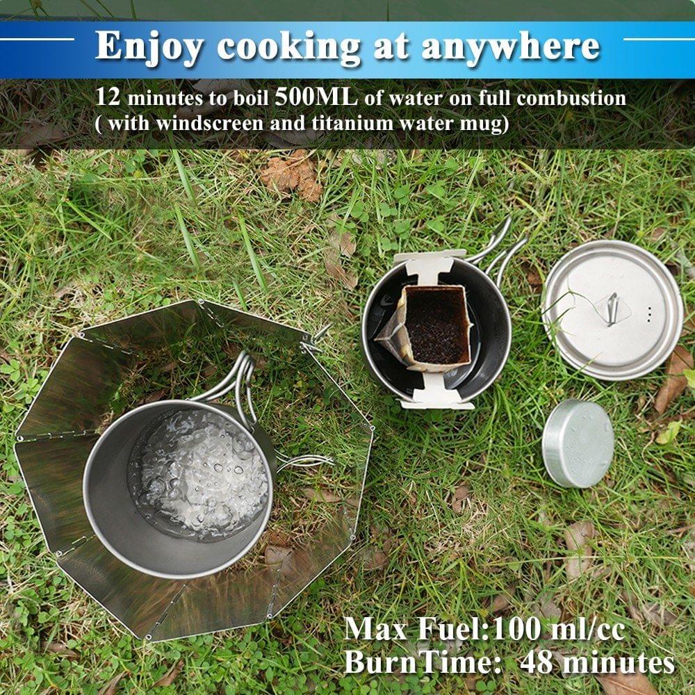 Portable Alcohol Burner Stove