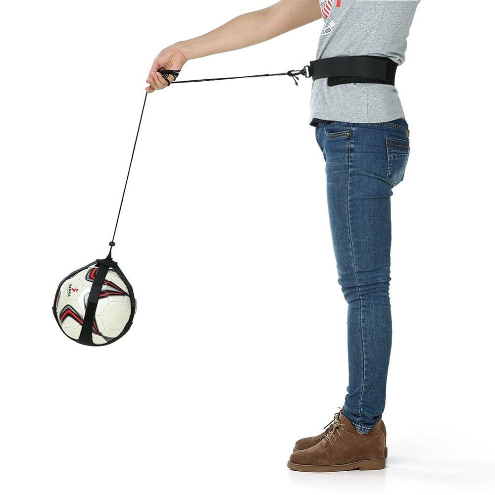 Football Training Belt Solo Soccer Trainer Training Kids Adults Hand Free Football Practice Belt for Universal 3 / 4 / 5 Footballs