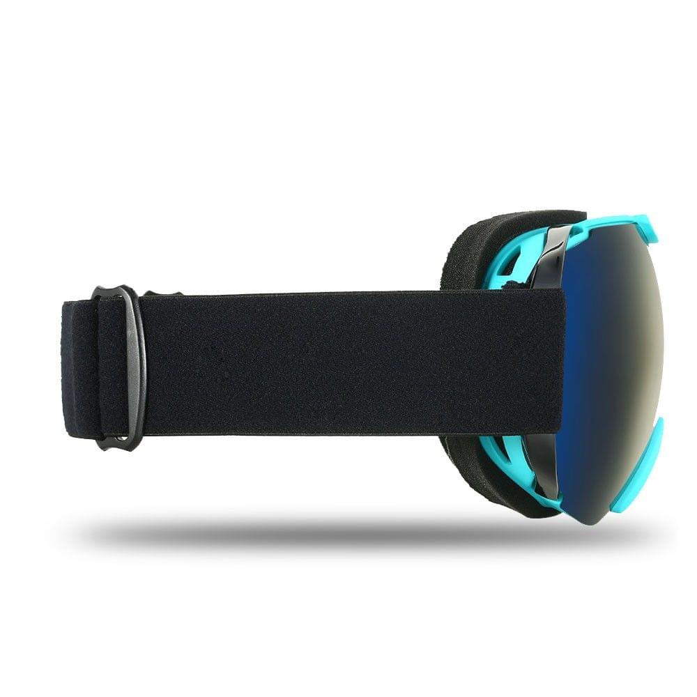 Lixada Adult Ski Goggles Winter Snow Sports Snowboard Goggles Ventilated Anti-fog Spherical Dual Lens for Snowmobile Skiing Skating