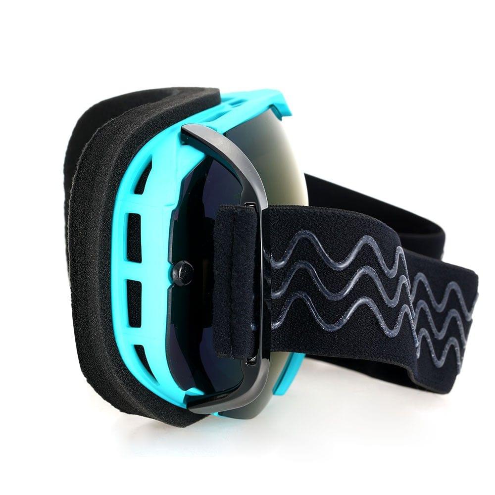 Lixada Adult Ski Goggles Winter Snow Sports Snowboard Goggles Ventilated Anti-fog Spherical Dual Lens for Snowmobile Skiing Skating