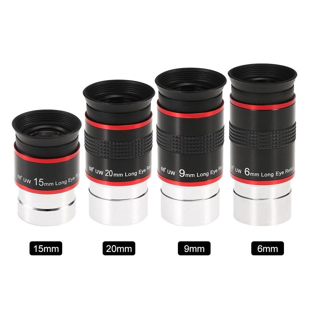 1.25INCH 68 Degree Wide Angle Eyepiece Planetary Eye Lens