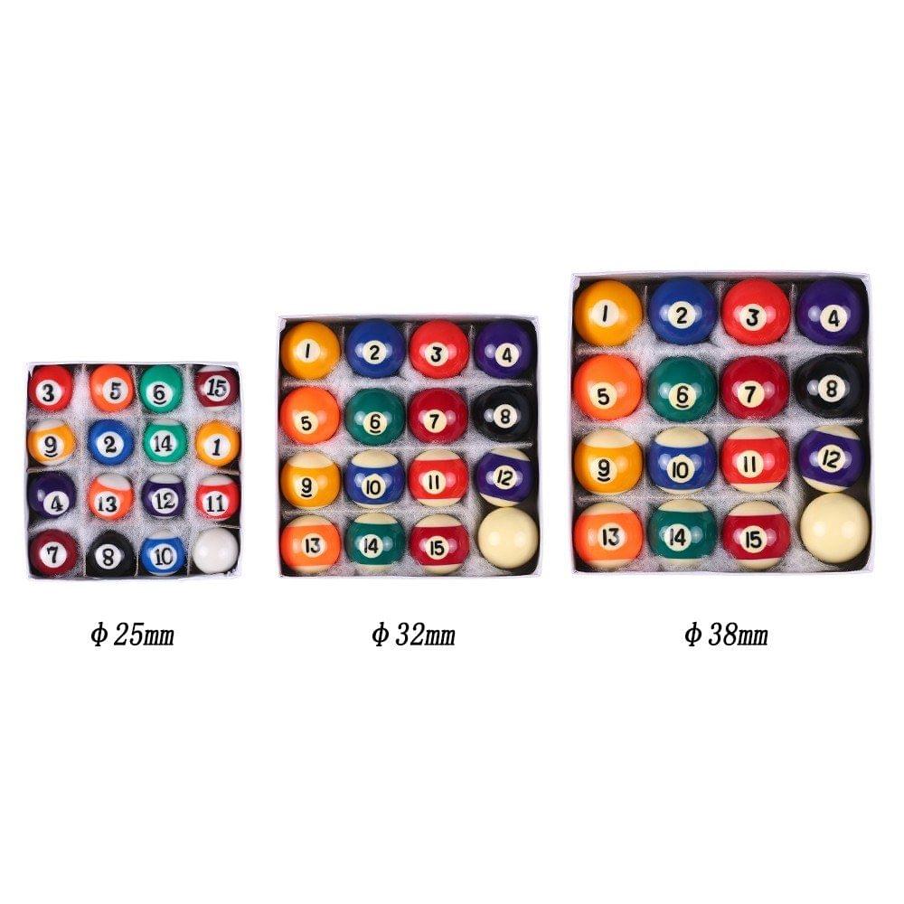 25MM Children Billiards Table Balls Set