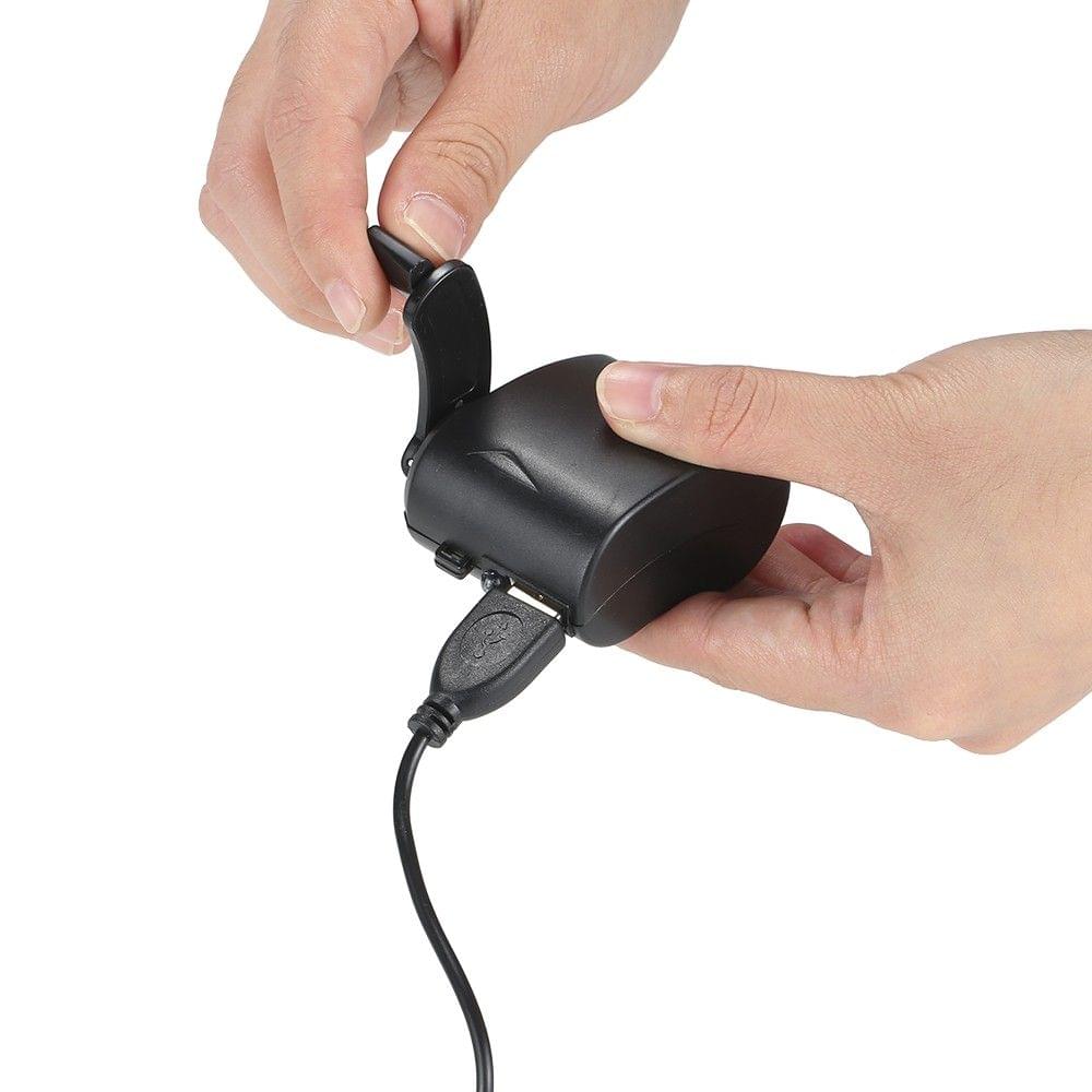NO Universal Hand-cranked Manual USB Port Charger