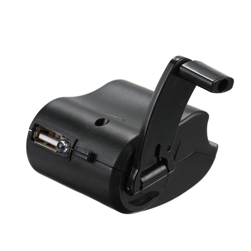 NO Universal Hand-cranked Manual USB Port Charger
