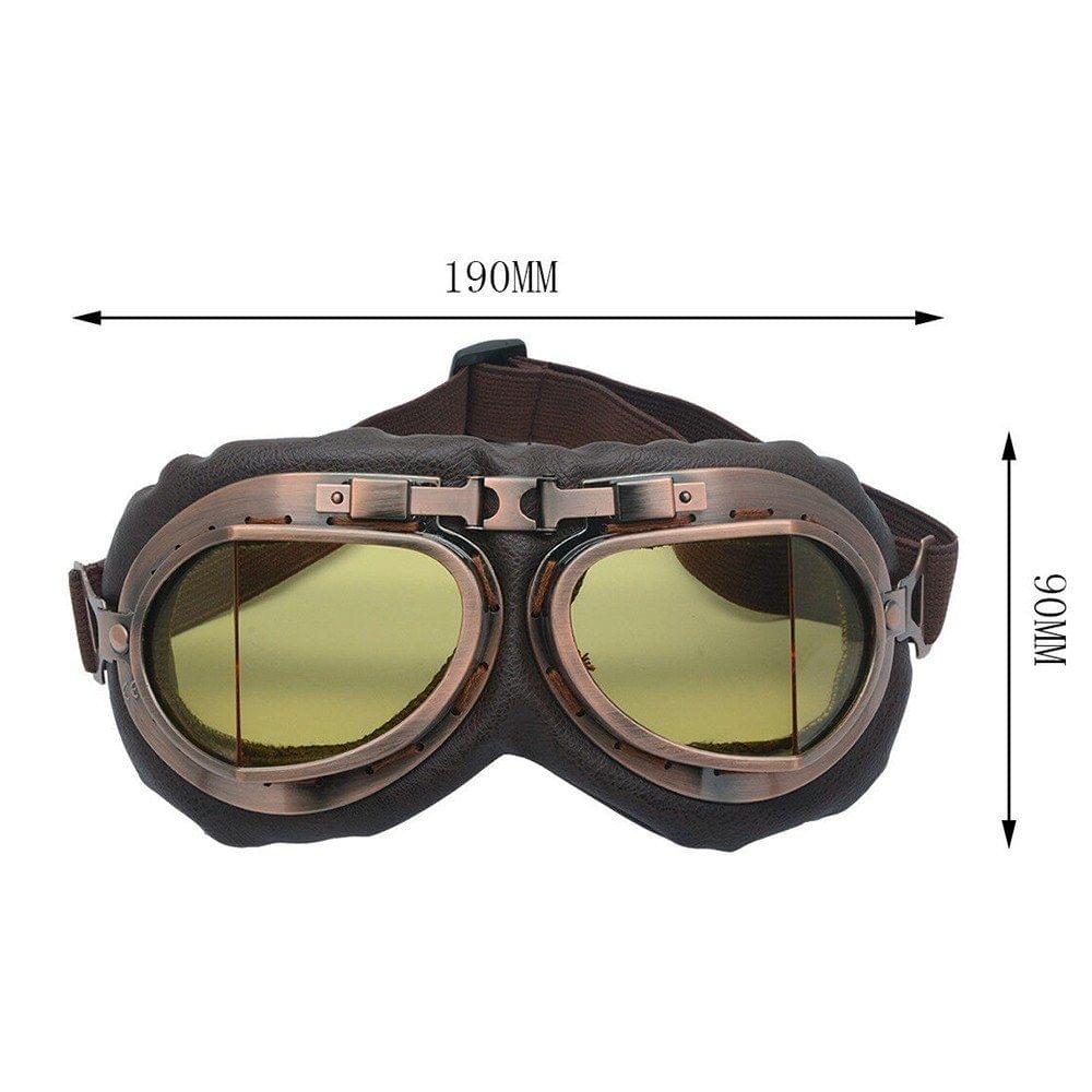 Motorcycle Retro Goggles Glasses