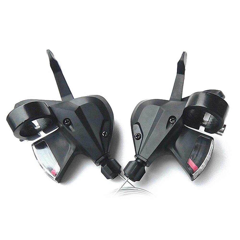 Aluminum Alloy Principal Part Resin Outshell Bike Speeds Shifter Trigger Set