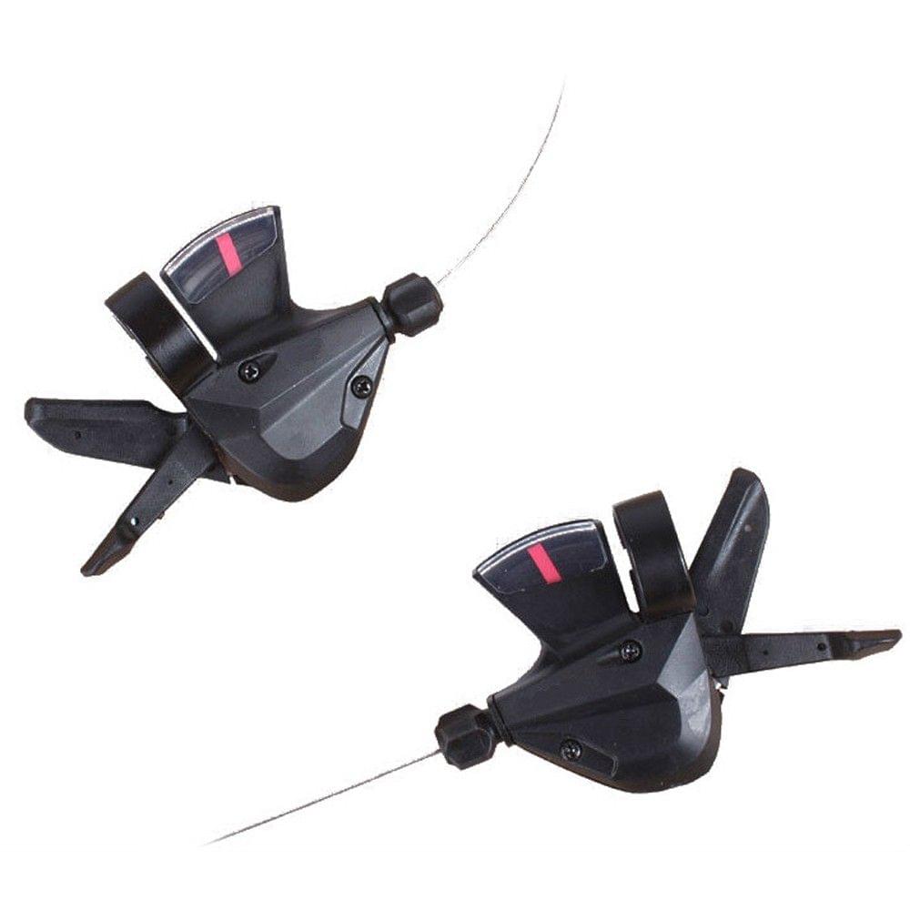 Aluminum Alloy Principal Part Resin Outshell Bike Speeds Shifter Trigger Set