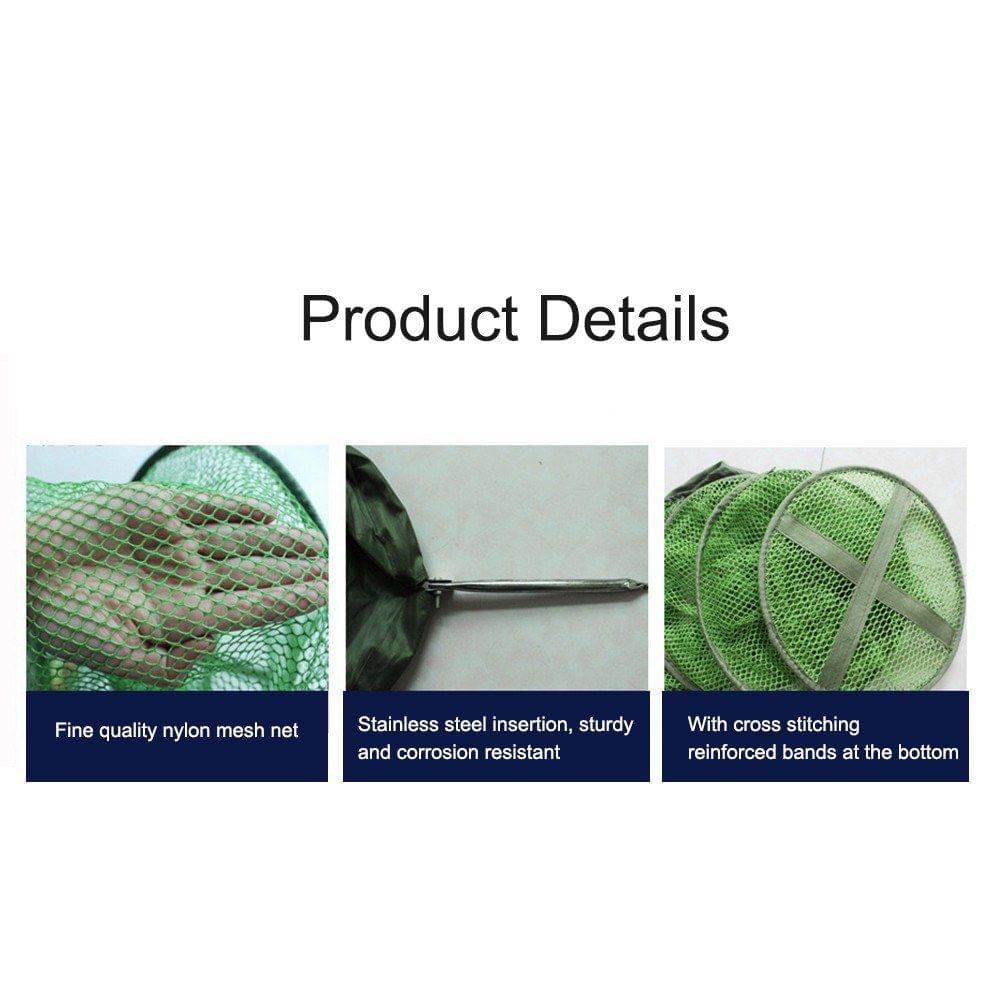 Portable Collapsible Mesh Fishing Net