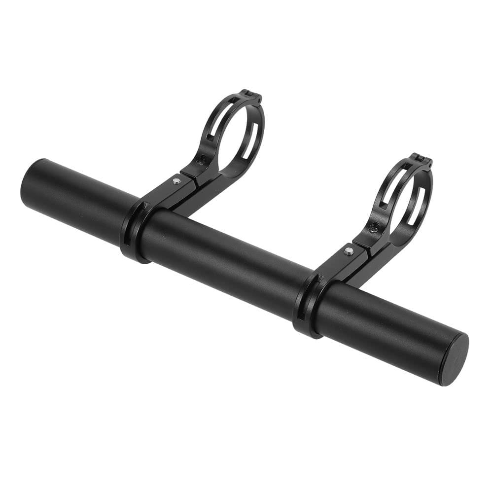 31.8mm 25.4mm Bicycle Bike Double Handlebar Extension Mount Aluminum Alloy Carbon Fiber Extender Mount Bracket Holder for Bicycle Light Flashlight Speedometer