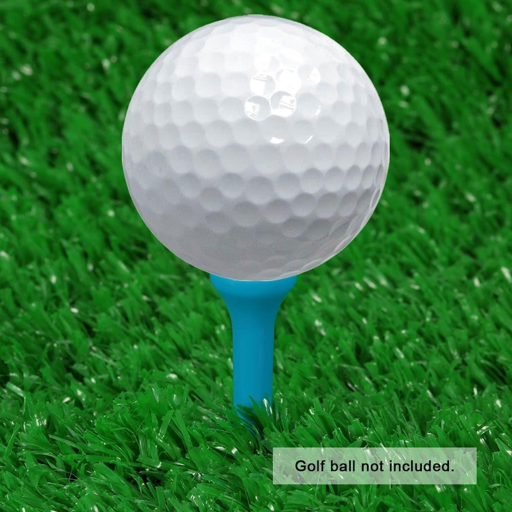 100pcs Plastic Golf Tees Golf Ball Tee Golfer Aid Tool Mixed Color