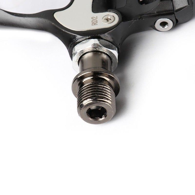 Road Bike Self-locking Pedals Lightweight Aluminum Alloy CR-MO Cycling Pedals