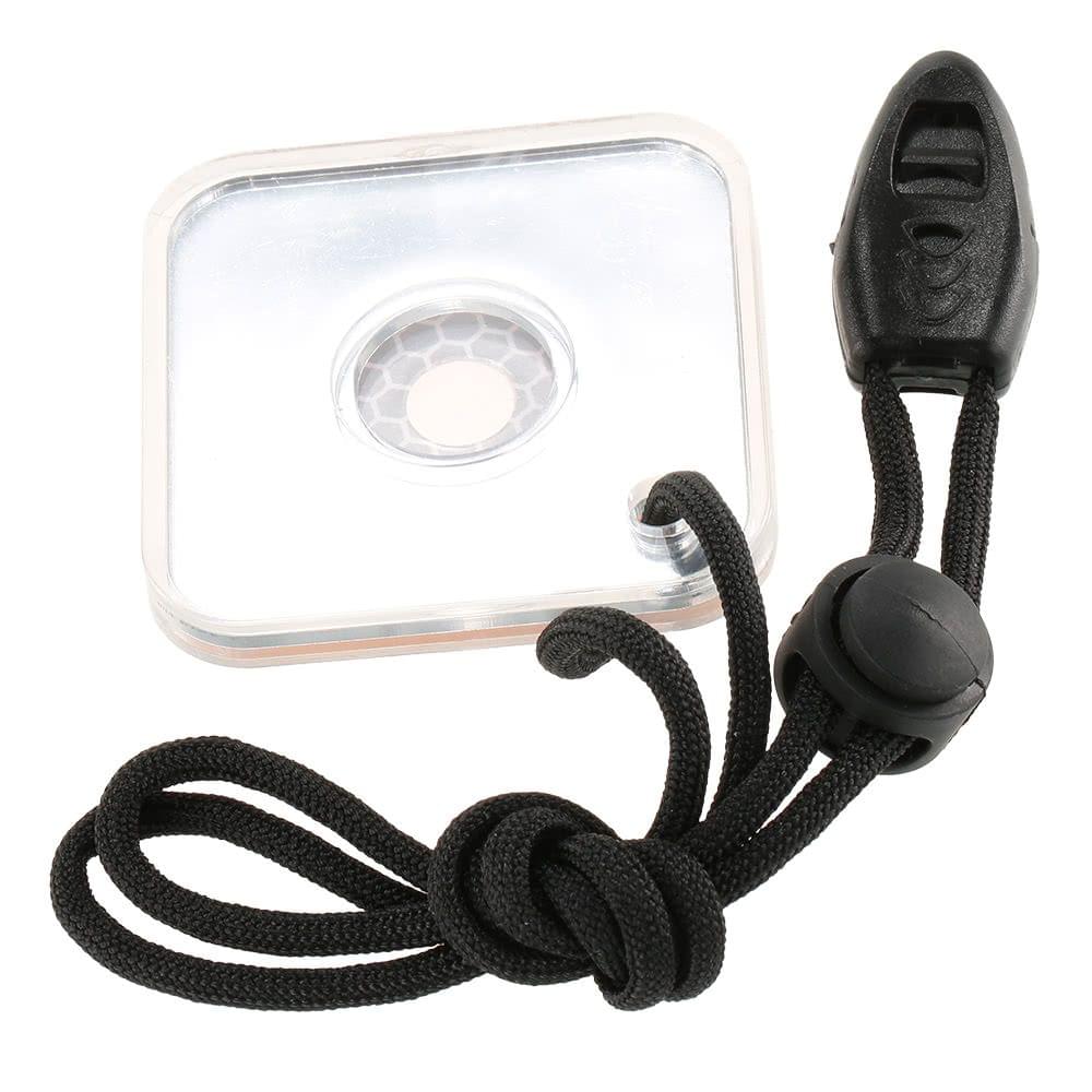 Heliograph Signal Mirror with Whistle Emergency Survival Tool