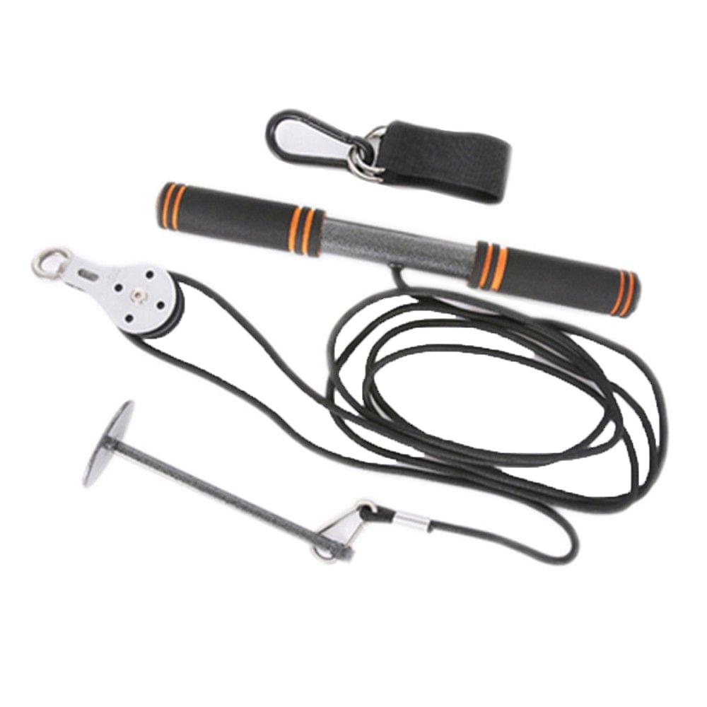 Fitness Arm Biceps Triceps Blaster Strong Power Stick Pull Rope