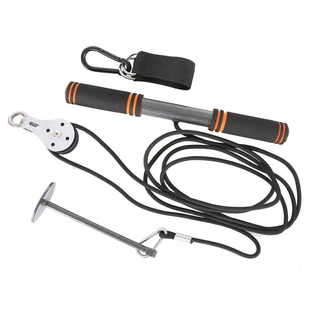 Fitness Arm Biceps Triceps Blaster Strong Power Stick Pull Rope