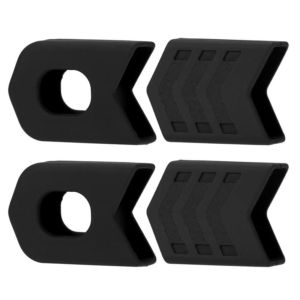 4Pcs Crank Protective Sleeves Bicycle Crankset Protector MTB Road Bicycle Cycling Crankset Crank Protective Sleeve Cover