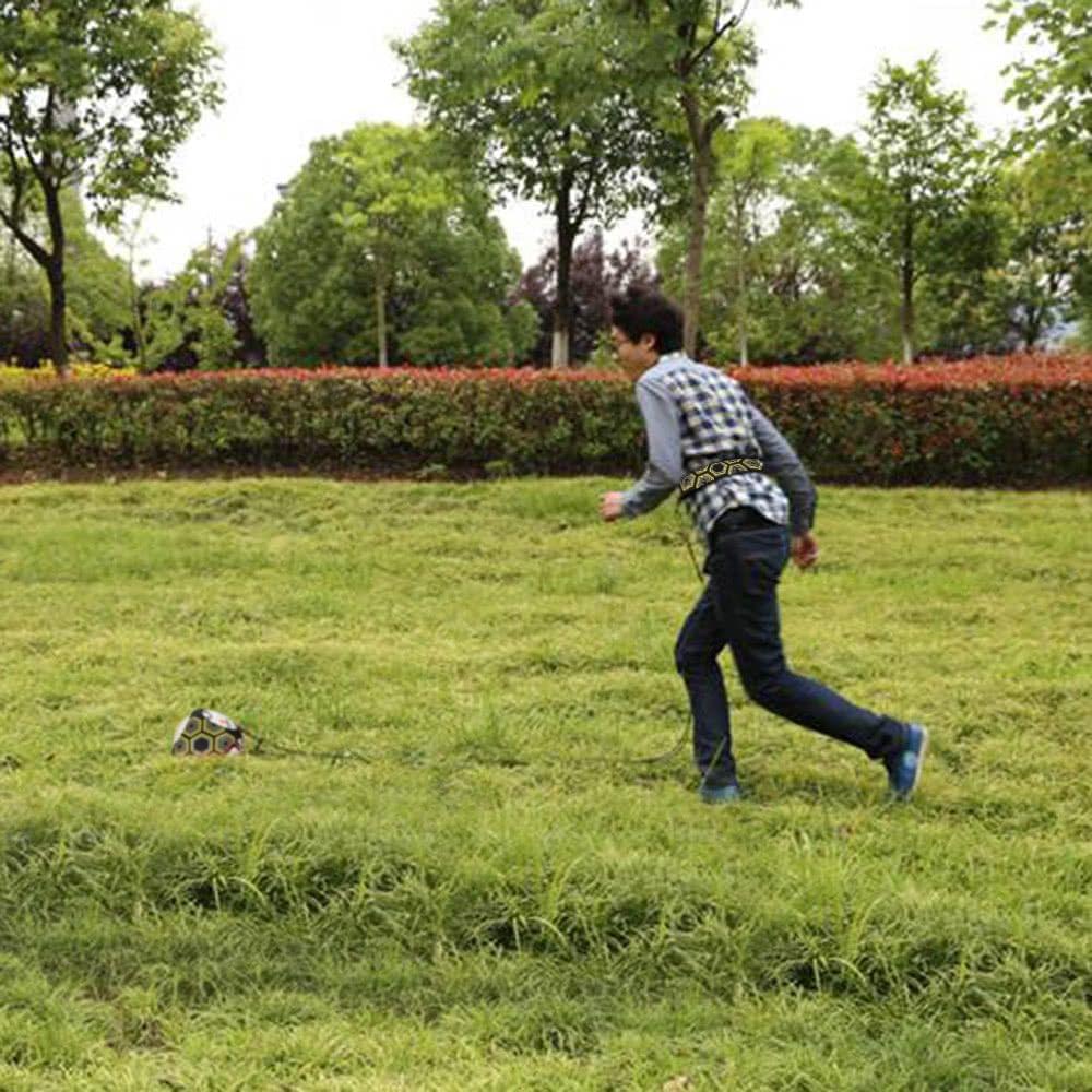 Lixada Solo Soccer Trainer Soccer Ball Kick Training Practice Assistance Trainer Adjustable Belt