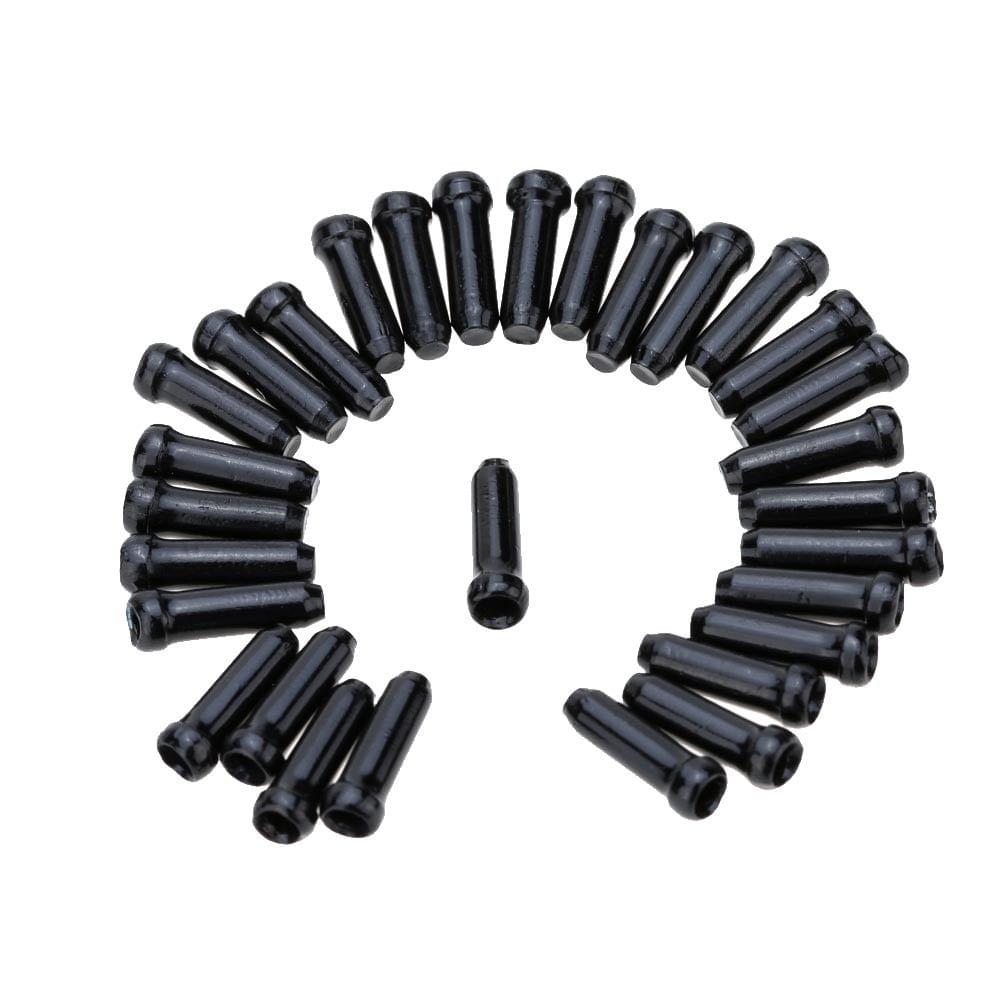 30Pcs Aluminum Alloy MTB Bicycle Brake Derailleur Shifter Cable End Caps