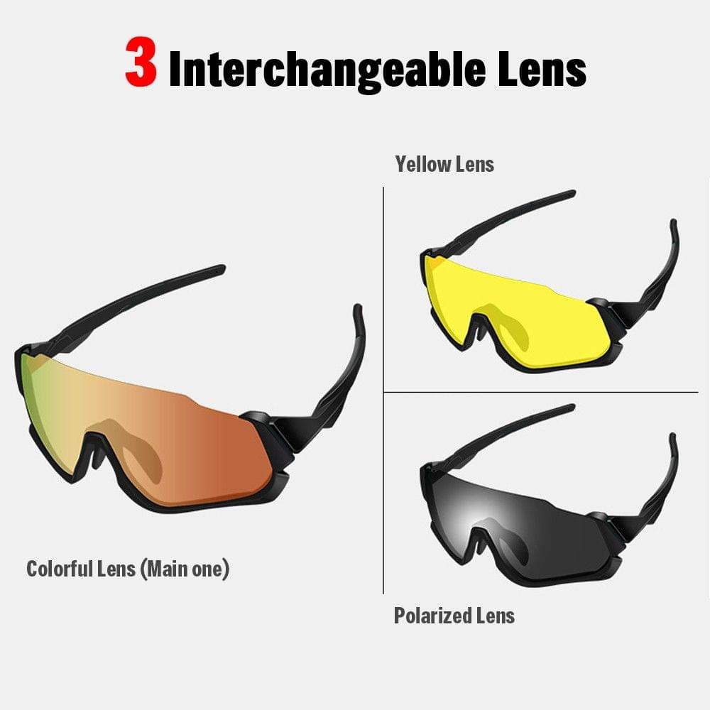Cycling Sunglasses UV Protection Polarized Bike Glasses Sports Goggles Eyewear for Men Women