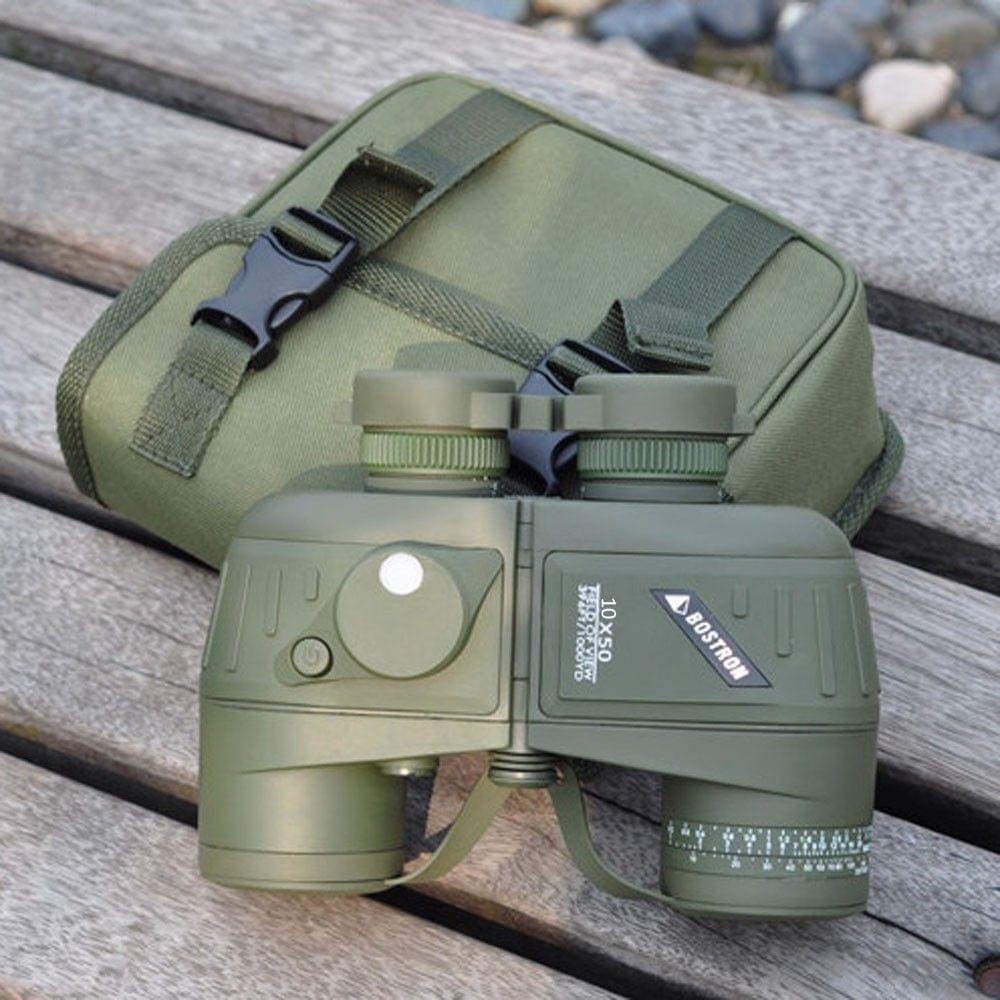 10X50 396FT/1000YDS Sports Military Optics Binocular Telescope Spotting Scope with Compass