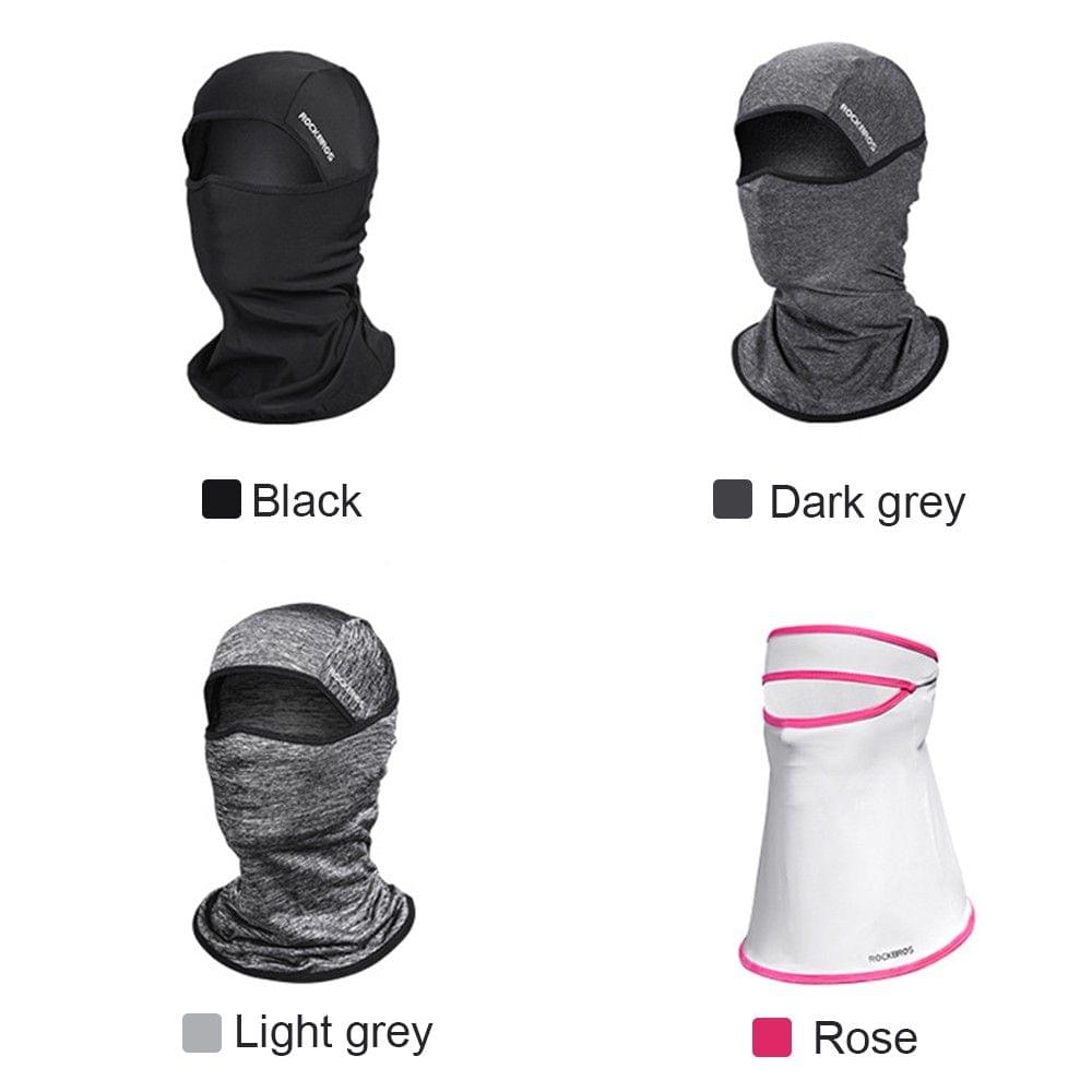Cycling Face Mask Motorcycling Neck Warmer Hood Cooling Riding Head Wrap Ice Silk Sunlight Protection Cycling Headgear