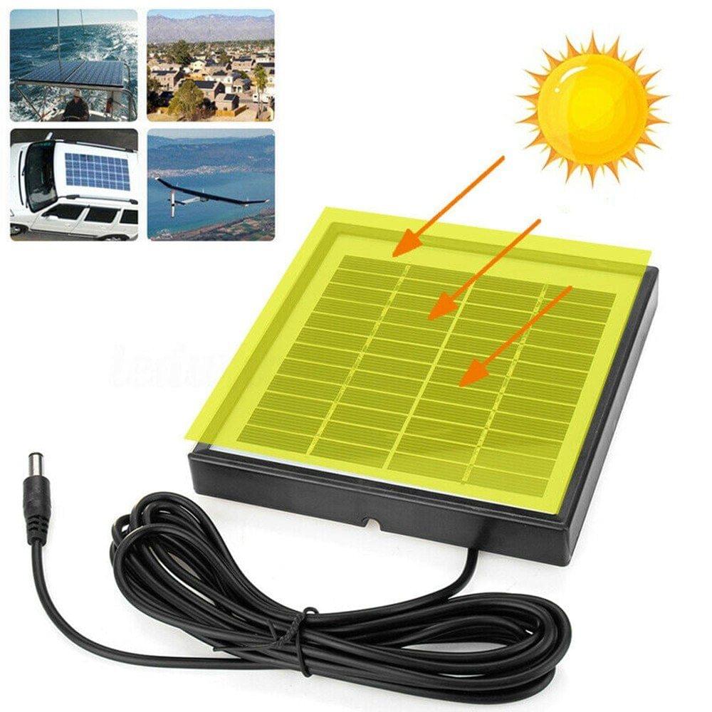 5W 12V Outdoor Portable High Efficiency Sunpower Polycrystalline Solar Panel