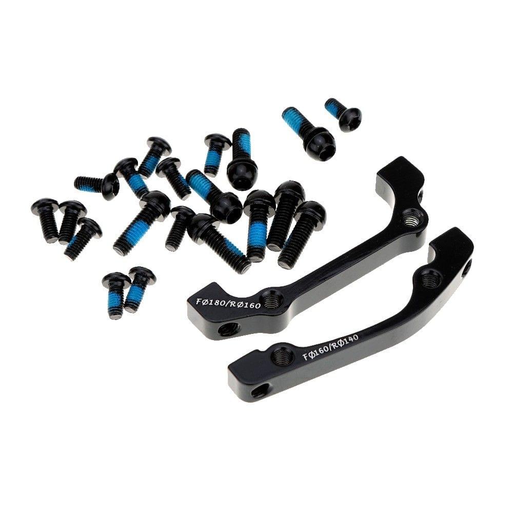 Hydraulic Bicycle Front / Rear Disc Brake Set MTB Mountain Bike Oil Disc Braking Rotor Levers