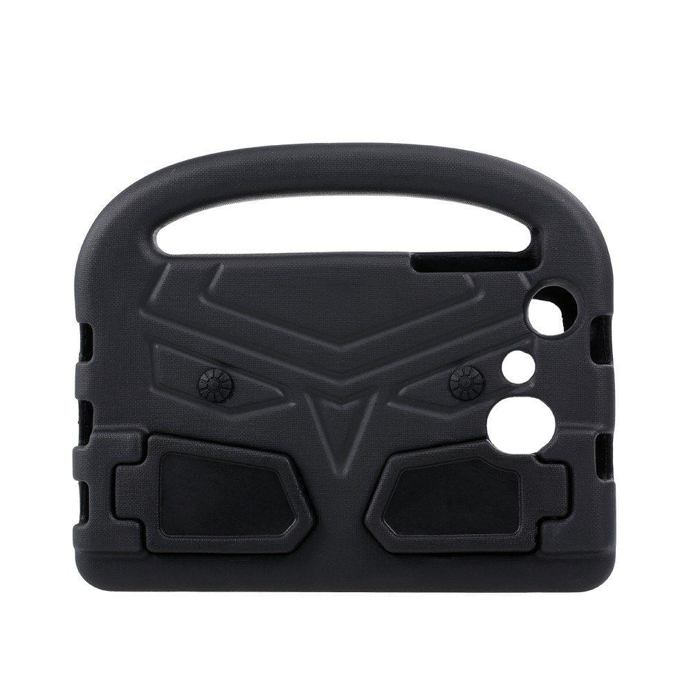 Protective EVA Case for Samsung 7inch Tab Silicone Shockproof Handle Case Screen Protector for Kids (Black)