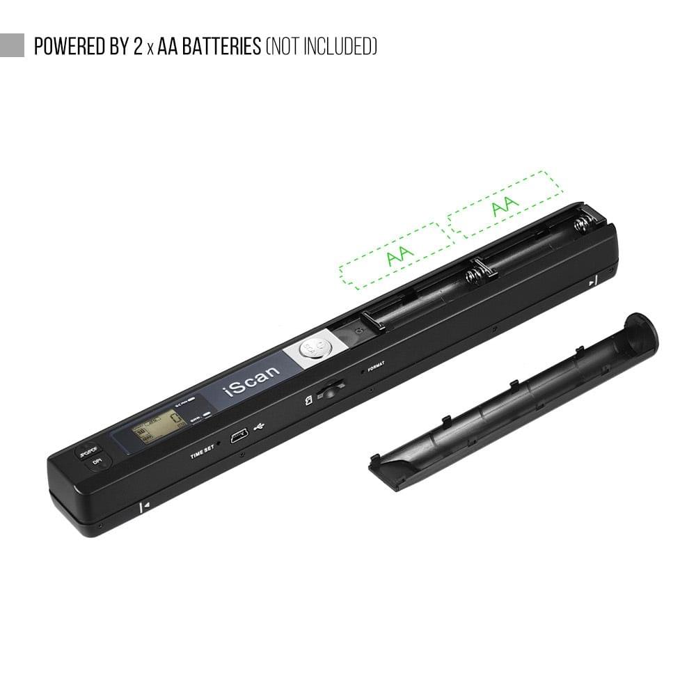 Portable Wireless A4 Size Document & Images Scanner
